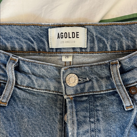Agolde Riley Distressed Jeans - Picture 6 of 7